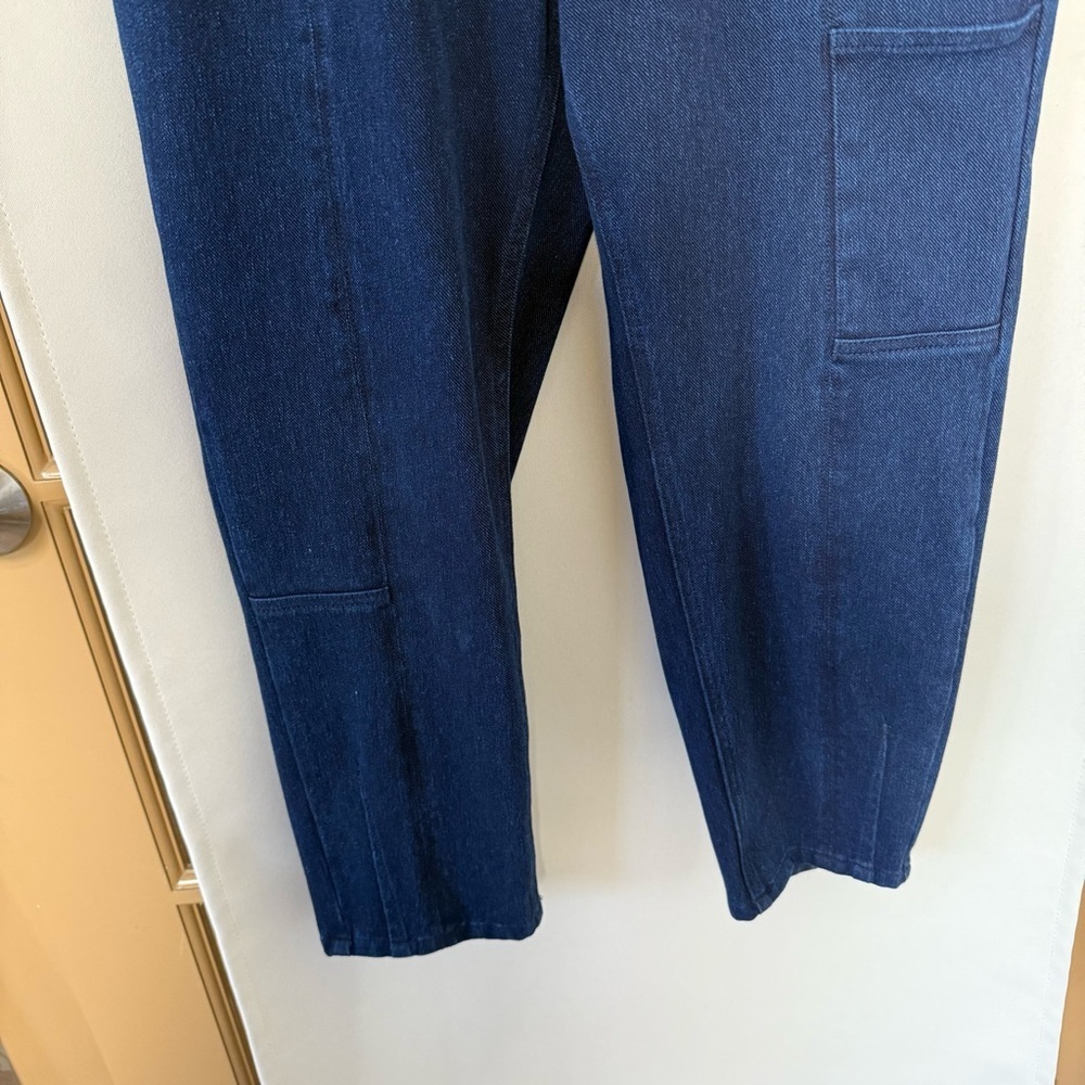 Anthropologie Pilcro Womens 28 Blue Ultra High Rise Relaxed Jogger Jeans‎ - Picture 3 of 9